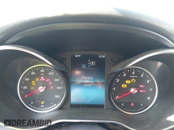 2020 Mercedes-Benz C 300 with VIN 55SWF8EB0LU329223, listed as a IAAI auction lot 42150188 with 89,260 mi miles and . Bid and sale history available at DreamBid. Image 7.