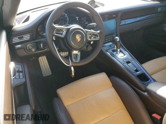 2019 Porsche 911 Turbo with VIN WP0AD2A94KS140514, listed as a Copart auction lot 75714224 with Not Provided miles and Salvage Title. Bid and sale history available at carsss.com. Image 8.