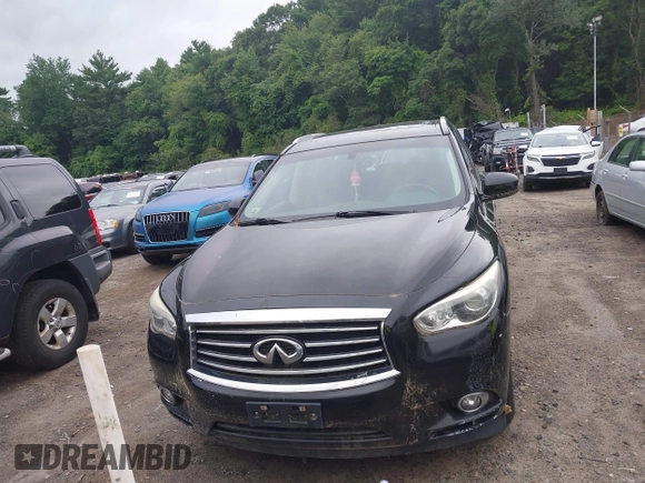 2015 Infiniti QX60 with VIN 5N1AL0MMXFC553802, listed as a IAAI auction lot 42703137 with 168,685 mi miles and . Bid and sale history available at DreamBid. Image 12.