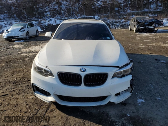 2020 BMW 2 Series 230i xDrive with VIN WBA2J3C03L7E78623, listed as a Copart auction lot 88982775 with 44,615 mi miles and Salvage Title. Bid and sale history available at carsss.com. Image 5.