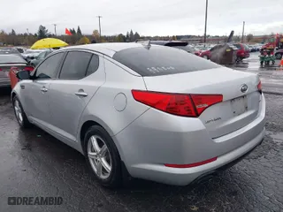 2011 Kia Optima LX with VIN KNAGM4A7XB5169810, listed as a IAAI auction lot 40855136 with 147,541 mi miles. Bid and sale history available at carsss.com. Image 3.