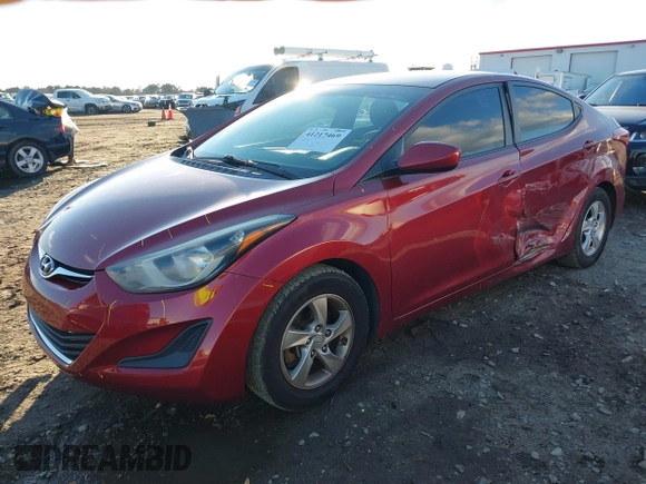 2014 Hyundai Elantra SE with VIN 5NPDH4AE1EH541001, listed as a IAAI auction lot 41217469 with 133,094 mi miles and . Bid and sale history available at DreamBid. Image 17.