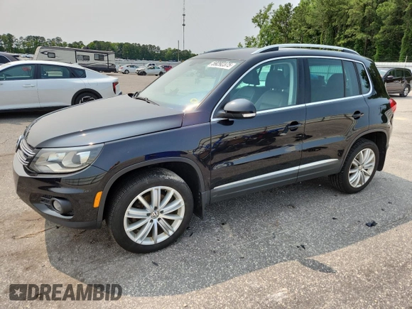 2016 Volkswagen Tiguan S z VIN WVGAV7AX8GW561222, wystawiony jako Copart lot #59292375 z przebiegiem 112 174 mil mil oraz Szkoda całkowita • Salvage title. Historia ofert i sprzedaży dostępna na DreamBid. Obrazek 1.