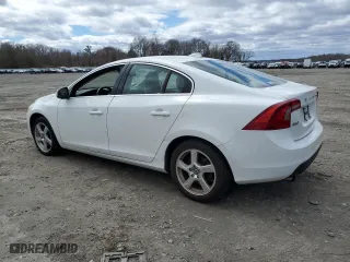 2012 Volvo S60 T5 with VIN YV1622FS2C2051804, listed as a Copart auction lot 53184505 with 0 mi miles and Clean Title. Bid and sale history available at carsss.com. Image 2.