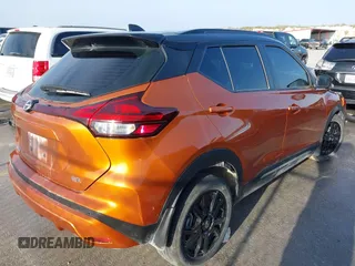 2024 Nissan Kicks SR with VIN 3N1CP5DV7RL505824, listed as a IAAI auction lot 41575643 with 16,750 mi miles. Bid and sale history available at carsss.com. Image 4.