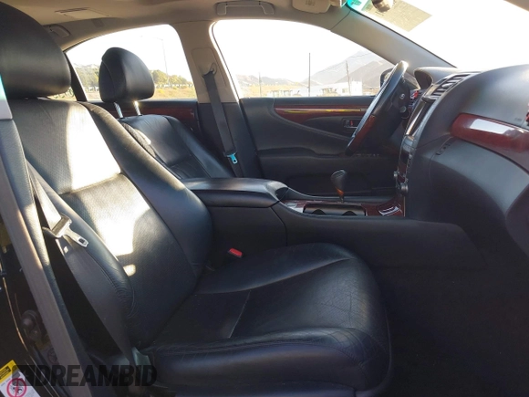 2009 Lexus LS 460 with VIN JTHBL46F095091434, listed as a IAAI auction lot 40890291 with 156,873 mi miles and . Bid and sale history available at DreamBid. Image 5.