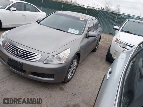 2008 Infiniti G35 Sedan x with VIN JNKBV61F88M256325, listed as a IAAI auction lot 42026889 with 1 mi miles. Bid and sale history available at carsss.com. Image 2.