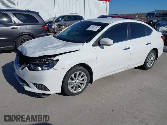 2019 Nissan Sentra SR with VIN 3N1AB7APXKY423568, listed as a IAAI auction lot 40985909 with 103,522 mi miles and . Bid and sale history available at DreamBid. Image 2.