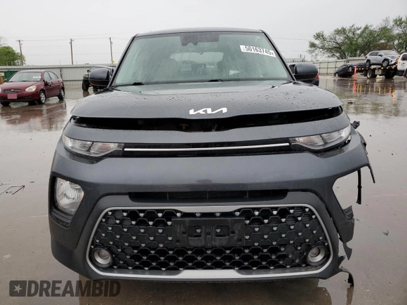 2022 Kia Soul EX with VIN KNDJ33AU7N7826597, listed as a Copart auction lot 50163745 with 39,044 mi miles and Salvage Title. Bid and sale history available at carsss.com. Image 5.