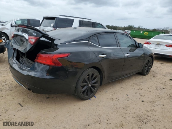2017 Nissan Maxima SV with VIN 1N4AA6AP5HC449500, listed as a Copart auction lot 47534695 with 0 mi miles and Salvage Title. Bid and sale history available at carsss.com. Image 3.
