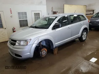 2014 Dodge Journey SE with VIN 3C4PDCAB8ET176440, listed as a Copart auction lot 62940755 with 136,831 mi miles and Clean title. Bid and sale history available at DreamBid. Image 1.