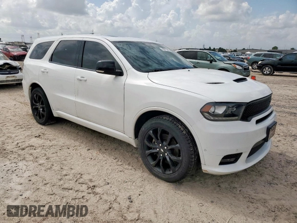 2019 Dodge Durango R/T with VIN 1C4SDJCTXKC799134, listed as a Copart auction lot 63773615 with 59,914 mi miles and Salvage title. Bid and sale history available at DreamBid. Image 4.