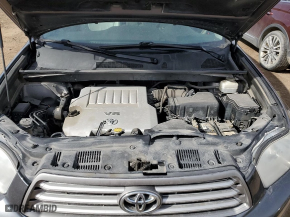 2010 Toyota Highlander SE with VIN 5TDJK3EH7AS013034, listed as a Copart auction lot 50070195 with 277,355 mi miles and Salvage Title. Bid and sale history available at carsss.com. Image 12.
