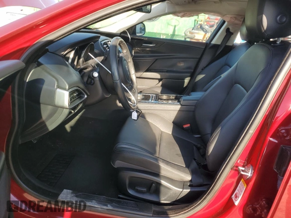 2017 Jaguar XE 25t with VIN SAJAR4BG9HA972716, listed as a Copart auction lot 53547115 with 54,252 mi miles and Salvage Title. Bid and sale history available at DreamBid. Image 7.