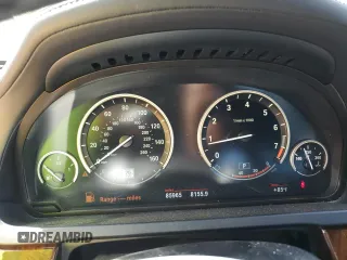 2013 BMW 7 Series 750Li xDrive with VIN WBAYF8C5XDD140544, listed as a Copart auction lot 59360214 with 85,965 mi miles and Salvage title. Bid and sale history available at DreamBid. Image 9.