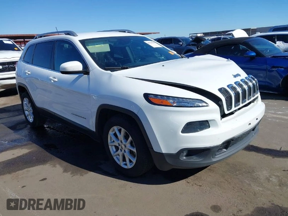 2016 Jeep Cherokee Altitude with VIN 1C4PJLCB6GW200348, listed as a IAAI auction lot 40791569 with 95,600 mi miles. Bid and sale history available at carsss.com. Image 1.