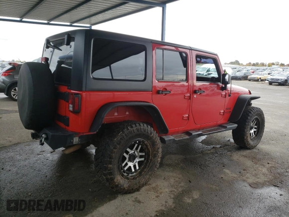 2018 Jeep Wrangler JK Unlimited Sport S with VIN 1C4HJWDG0JL897721, listed as a Copart auction lot 82472104 with 0 mi miles and Salvage Title. Bid and sale history available at carsss.com. Image 3.