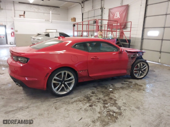 2021 Chevrolet Camaro 2LT with VIN 1G1FD1RSXM0104809, listed as a IAAI auction lot 41294623 with 164,533 mi miles. Bid and sale history available at carsss.com. Image 14.