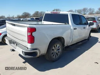 2022 Chevrolet Silverado 1500 Custom with VIN 1GCPABEK2NZ519572, listed as a IAAI auction lot 41763698 with 48,985 mi miles and . Bid and sale history available at DreamBid. Image 4.