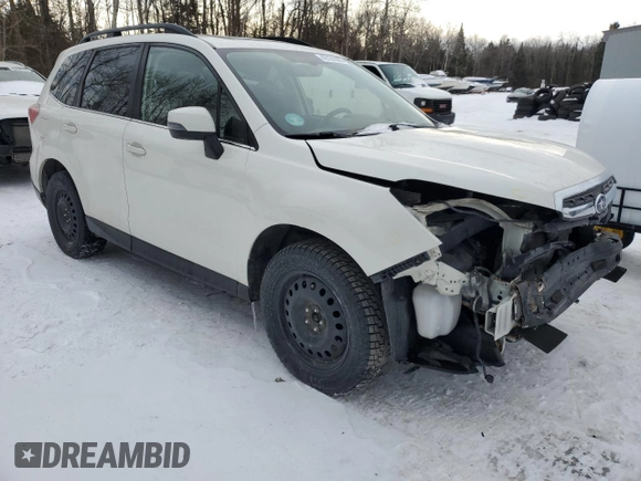2017 Subaru Forester with VIN JF2SJESC5HH425514, listed as a Copart auction lot 42131605 with 210,217 mi miles and Salvage title. Bid and sale history available at DreamBid. Image 4.