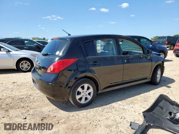 2009 Nissan Versa SL with VIN 3N1BC13E69L383863, listed as a Copart auction lot 59166235 with 138,630 mi miles and Salvage title. Bid and sale history available at DreamBid. Image 3.