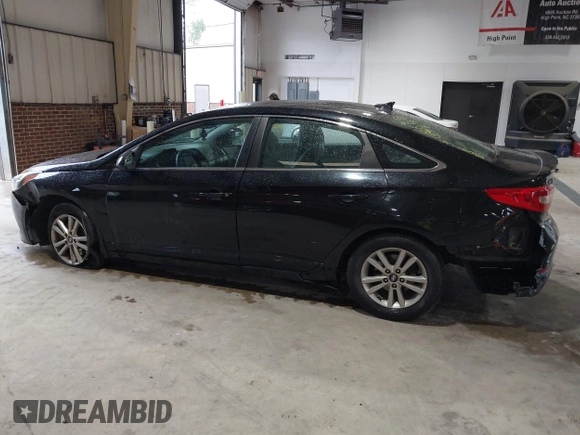 2017 Hyundai Sonata SE with VIN 5NPE24AF9HH575092, listed as a IAAI auction lot 41984989 with 141,796 mi miles. Bid and sale history available at carsss.com. Image 14.