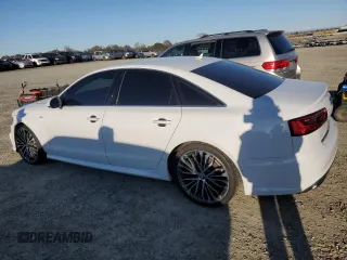 2016 Audi A6 2.0T Premium Plus with VIN WAUGFAFC5GN158834, listed as a Copart auction lot 48526275 with 79,102 mi miles and Salvage Title. Bid and sale history available at carsss.com. Image 2.