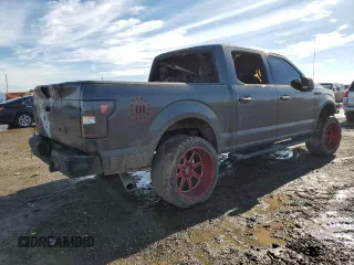 2018 Ford F-150 XL with VIN 1FTEW1EG4JKC18755, listed as a Copart auction lot 88741905 with 0 mi miles and Salvage Title. Bid and sale history available at carsss.com. Image 3.