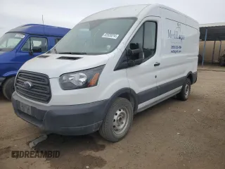 2019 Ford Transit with VIN 1FTYE1CM6KKB06789, listed as a Copart auction lot 44829875 with 98,252 mi miles and Salvage Title. Bid and sale history available at DreamBid. Image 1.