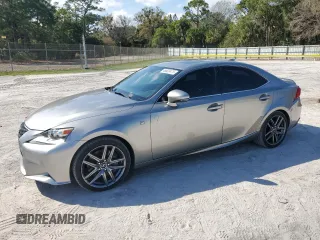 2015 Lexus IS 350 with VIN JTHBE1D25F5016443, listed as a Copart auction lot 46630475 with 125,256 mi miles and Salvage Title. Bid and sale history available at DreamBid. Image 1.