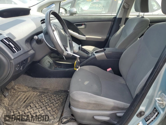 2012 Toyota Prius One with VIN JTDKN3DU7C1496874, listed as a Copart auction lot 56475295 with 244,154 mi miles and Clean Title. Bid and sale history available at DreamBid. Image 7.