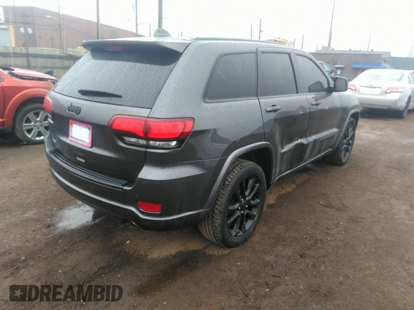 2017 Jeep Grand Cherokee Altitude with VIN 1C4RJFAG2HC926896, listed as a IAAI auction lot 41810504 with 100,337 mi miles and . Bid and sale history available at DreamBid. Image 4.