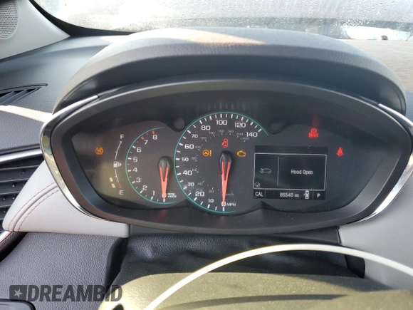 2020 Chevrolet Trax LS with VIN KL7CJKSB7LB343723, listed as a Copart auction lot 46737795 with 86,548 mi miles and Non Repairable. Bid and sale history available at carsss.com. Image 9.