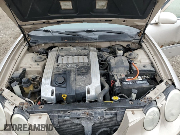 2005 Kia Amanti z VIN KNALD124155052901, wystawiony jako Copart lot #43609785 z przebiegiem 143 368 mil mil oraz Szkoda całkowita • Salvage title. Historia ofert i sprzedaży dostępna na DreamBid. Obrazek 11.