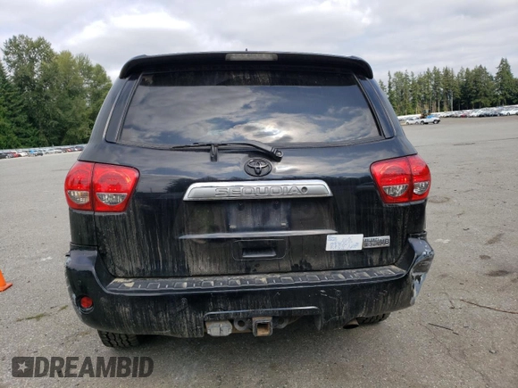 2015 Toyota Sequoia Limited with VIN 5TDJY5G19FS116814, listed as a Copart auction lot 66426004 with 145,407 mi miles and Salvage Title. Bid and sale history available at carsss.com. Image 6.