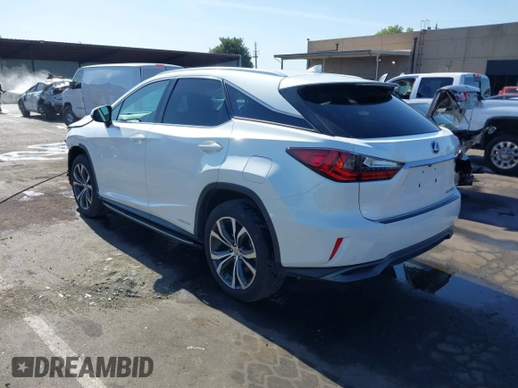 2016 Lexus RX 450h с VIN 2T2BGMCA3GC006063, выставлен на аукционе IAAI как лот 42321312 с пробегом 38 141 миль миль и . История ставок и продаж доступна на DreamBid. Изображение 3.