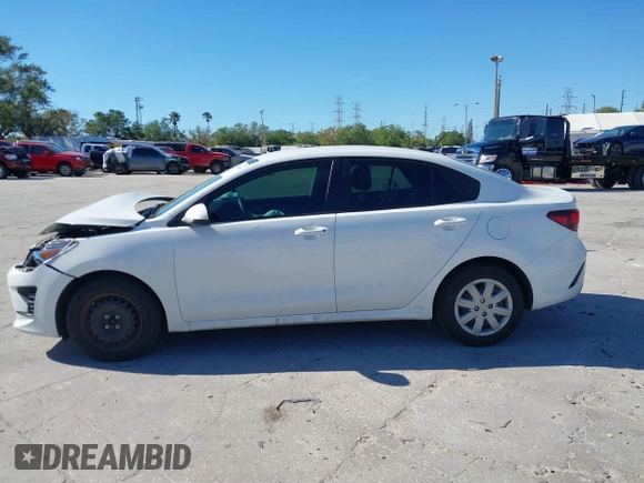 2023 Kia Rio LX with VIN 3KPA24AD4PE616342, listed as a IAAI auction lot 41848260 with 37,188 mi miles. Bid and sale history available at carsss.com. Image 14.