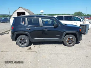2017 Jeep Renegade Sport with VIN ZACCJBAB3HPF99343, listed as a IAAI auction lot 39594083 with 85,446 mi miles and . Bid and sale history available at carsss.com. Image 14.