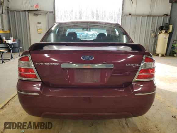 2006 Ford Five Hundred Limited with VIN 1FAHP25156G167309, listed as a Copart auction lot 84726214 with 137,547 mi miles and Salvage Title. Bid and sale history available at carsss.com. Image 6.