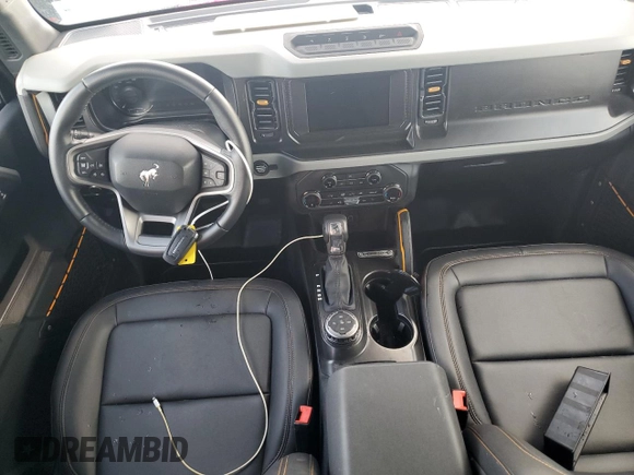 2021 Ford Bronco с VIN 1FMEE5DH4MLA88068, выставлен на аукционе Copart как лот 74888594 с пробегом Не указан миль и На запчасти • Non repairable. История ставок и продаж доступна на DreamBid. Изображение 8.