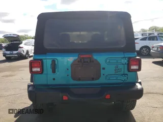 2020 Jeep Wrangler Willys z VIN 1C4GJXAG7LW260669, wystawiony jako Copart lot #57472685 z przebiegiem 21 075 mil mil oraz Szkoda całkowita • Salvage title. Historia ofert i sprzedaży dostępna na DreamBid. Obrazek 6.