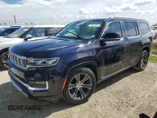 2023 Jeep Grand Wagoneer z VIN 1C4SJVEJ7PS506234, wystawiony jako Copart lot #74534244 z przebiegiem 13 586 mil mil oraz Nie do naprawy • Non repairable. Historia ofert i sprzedaży dostępna na DreamBid. Obrazek 1.
