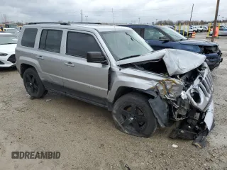 2015 Jeep Patriot Sport with VIN 1C4NJRBB2FD248130, listed as a Copart auction lot 47024585 with 152,018 mi miles and Salvage Title. Bid and sale history available at carsss.com. Image 4.