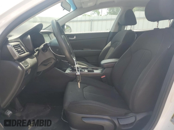 2018 Kia Optima LX with VIN 5XXGT4L38JG184655, listed as a Copart auction lot 55664925 with 114,997 mi miles and Clean Title. Bid and sale history available at carsss.com. Image 7.
