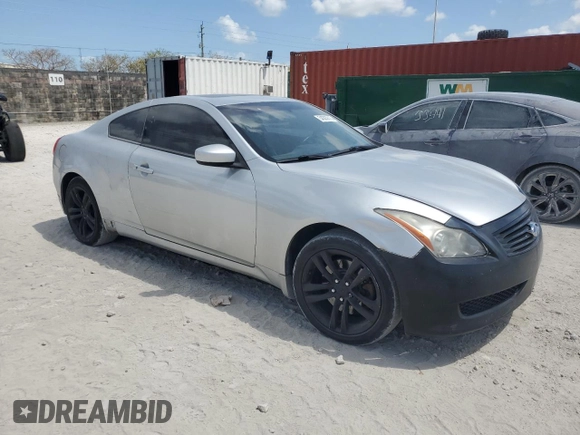 2010 Infiniti G37 Coupe x with VIN JN1CV6ELXAM152921, listed as a Copart auction lot 54383615 with 164,973 mi miles and Clean Title. Bid and sale history available at carsss.com. Image 4.