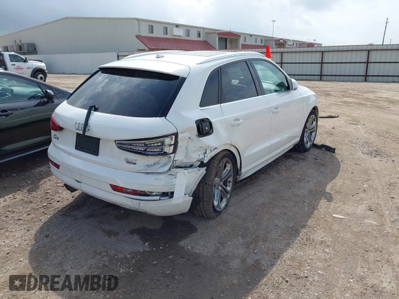 2017 Audi Q3 Premium Plus z VIN WA1JCCFS0HR016917, wystawiony jako IAAI lot #41705143 z przebiegiem 137 152 mil mil oraz . Historia ofert i sprzedaży dostępna na DreamBid. Obrazek 4.