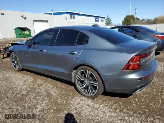 2019 Volvo S60 R-Design with VIN 7JRA22TM6KG017468, listed as a Copart auction lot 50150585 with 0 mi miles and Salvage Title. Bid and sale history available at carsss.com. Image 2.