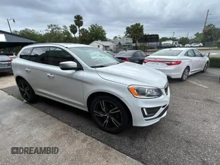 2017 Volvo XC60 R-Design with VIN YV449MRS8H2035952, listed as a Copart auction lot 56962295 with 81,347 mi miles and Clean title. Bid and sale history available at DreamBid. Image 1.