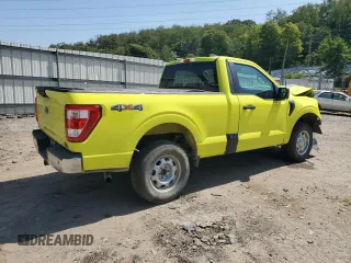 2022 Ford F-150 XL with VIN 1FTMF1EB3NKE01585, listed as a Copart auction lot 68897514 with 29,951 mi miles and Salvage title. Bid and sale history available at DreamBid. Image 3.