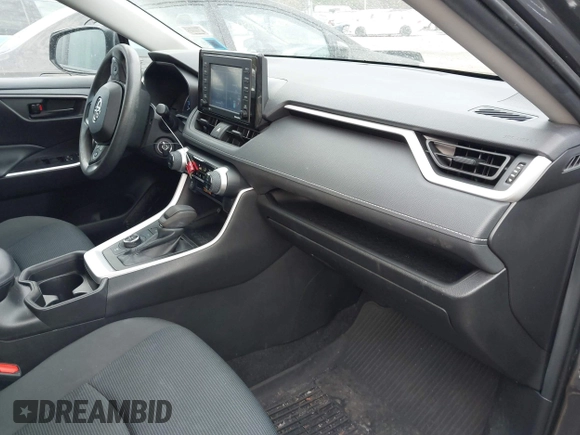 2021 Toyota RAV4 Hybrid LE with VIN 4T3LWRFV3MU041338, listed as a IAAI auction lot 42106979 with 48,765 mi miles. Bid and sale history available at carsss.com. Image 5.